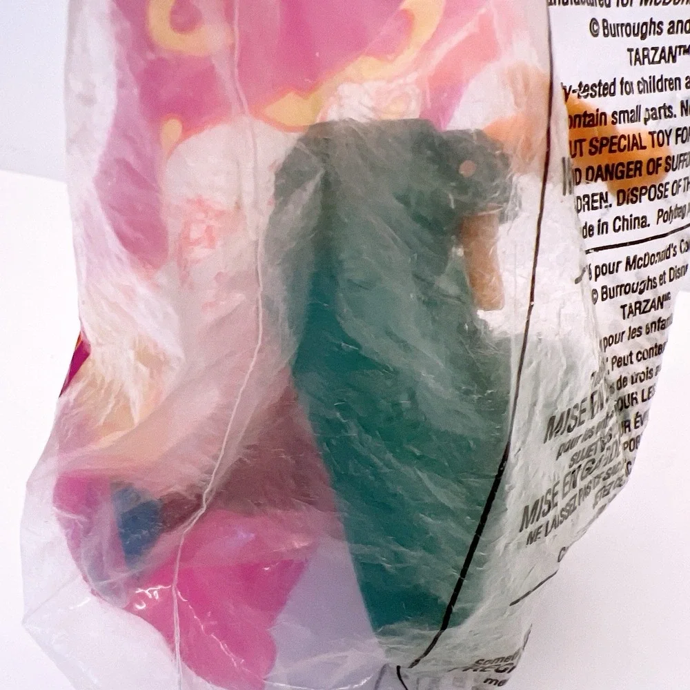 2000 DISNEY'S TARZAN #3 ON VIDEO PLAYSET MCDONALDS HAPPY MEAL TOYS